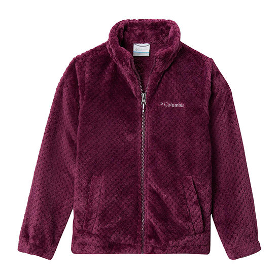Columbia Sportswear Co. Fire Side™ Sherpa Full Zip Little & Big Girls Fleece Lightweight Jacket