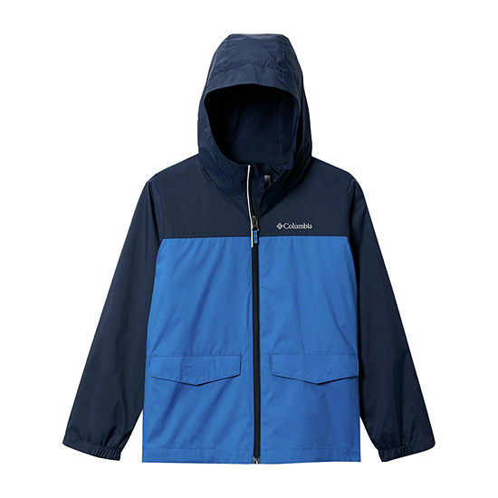 Columbia Sportswear Co. Rain-Zilla™ Jacket Little & Big Boys Hooded Lined Waterproof Lightweight Raincoat