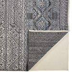 Weave And Wander Eckhart Geometric Hand Knotted Indoor Rectangle Area Rugs