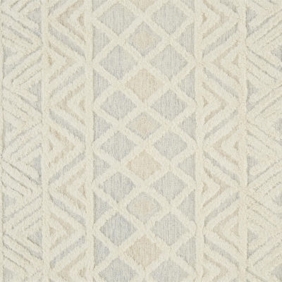 Weave And Wander Elika Geometric Hand Tufted Indoor Rectangle Area Rugs