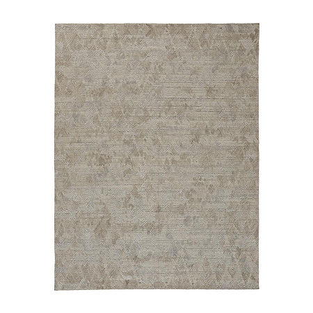 Weave And Wander Huntley Abstract Hand Woven Indoor Rectangle Accent Rugs, One Size, Gray