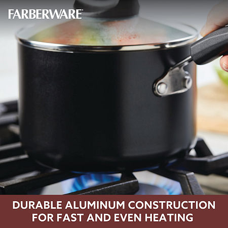 Farberware Smart Control 2-qt. Non-Stick Sauce Pan With Lid, One Size, Black