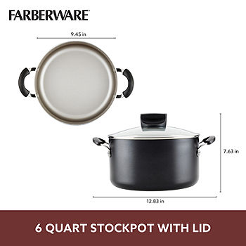 Farberware 6 qt Non-Stick Aluminum Saucepan