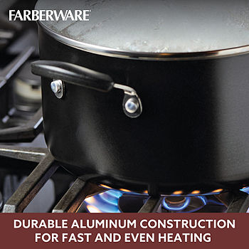 Farberware Aluminum 14 Nonstick Family Pan, Black
