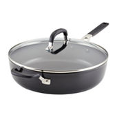 Anolon Advanced Home Hard Anodized 5-qt. Saute Pan with Lid and Helper  Handle - JCPenney