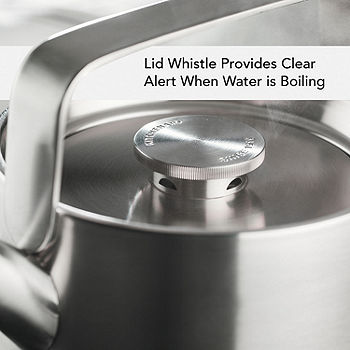 Kitchenaid - Stainless Steel Whistling Teakettle - Mills & Co
