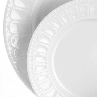 Elama Charlotte  20-pc. Porcelain Dinnerware Set