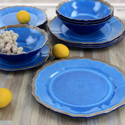 Elama Roma 12-pc. Melamine Dinnerware Set