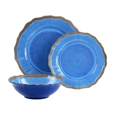 Elama Roma 12-pc. Melamine Dinnerware Set