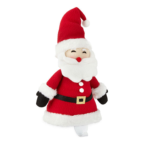 North Pole Trading Co. Santa Plush Christmas Stocking Holder