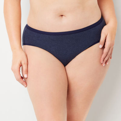 Ambrielle Organic Cotton High Cut Panty 302832