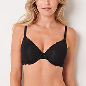 Paramour Peridot Unlined Lace Bra- 115073, Color: Black Lily - JCPenney