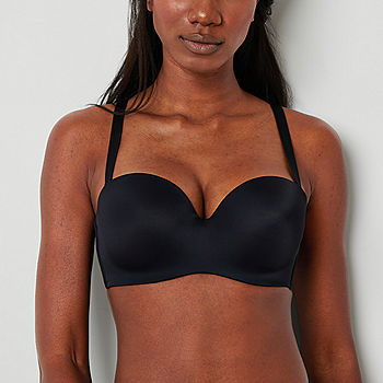 Women's Beauty Back Smoothing Strapless Bra Lined Lift Support