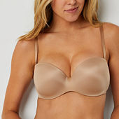 Ambrielle Everyday Underwire Push Up T-Shirt Plunge Bra-306754 - JCPenney