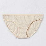 Ambrielle Organic Cotton Bikini Panty