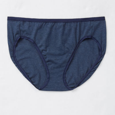 Ambrielle Organic Cotton High Cut Panty 302832