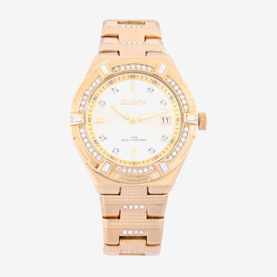 Elgin mens clearance gold diamond watch