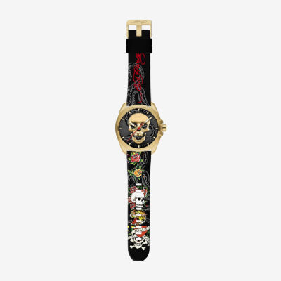 Ed Hardy Mens Multicolor Strap Watch 50451g-42-A01