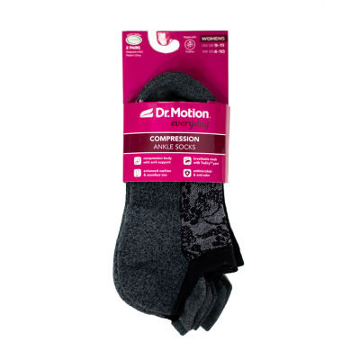 Dr.Motion 2 Pair Low Cut Socks Womens