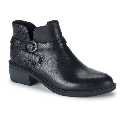 Baretraps Womens Sienna Stacked Heel Booties