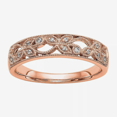 Jcpenney rose gold hot sale wedding bands