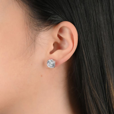 10mm diamond store stud earrings