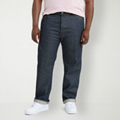 Shaquille O'Neal XLG Big and Tall Mens Tapered Athletic Fit Jean, Color:  Black - JCPenney