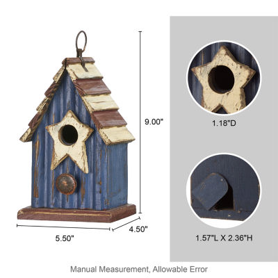 Glitzhome Bird House