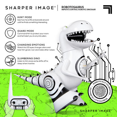 Sharper Image Interactive RC Robotosaur Dinosaur