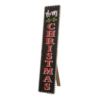 Glitzhome Christmas Porch Sign