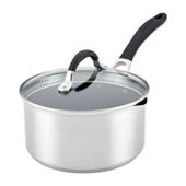 Cuisinart 419-18P 2-Quart Pour Saucepan with Cover Contour Cookware,  Stainless Steel