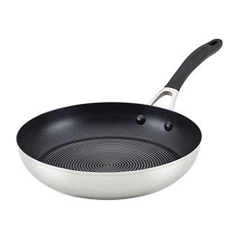 Circulon 5 qt. Silver Stainless Steel Saute Pan with Lid