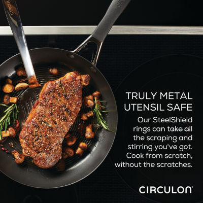 Circulon SteelShield Stainless Steel 2-pc. Skillet Set