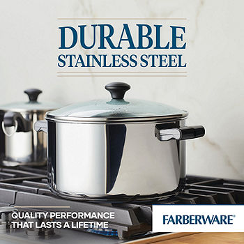Vintage Farberware 2 Quart Sauce Pan, Stainless Steel 