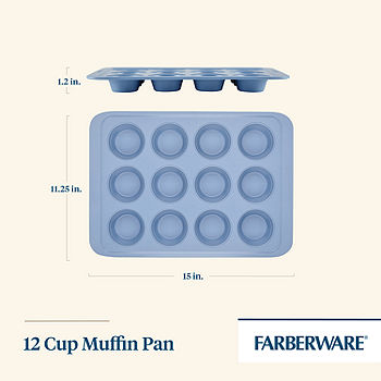 Wilton 12 Cup Non-Stick Rectangle Mini Muffin Pan
