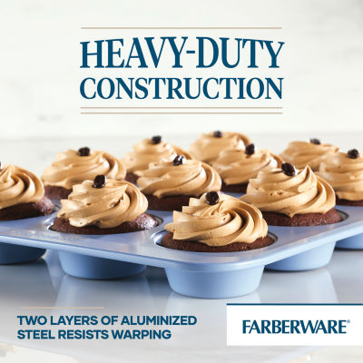 Farberware Easy Solutions 12-Cup Non-Stick Muffin Pan