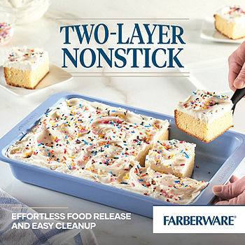 Farberware 9X13 Non-Stick Cake Pan with Lid, Color: Gray - JCPenney