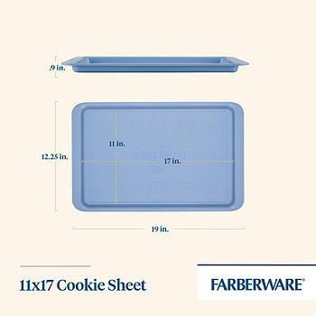 Farberware Nonstick Bakeware, Nonstick Cookie Sheet / Baking Sheet - 11  Inch x 1