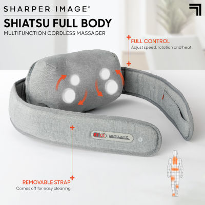 Sharper Image Shiatsu Full Body Multifunction Cordless Massager