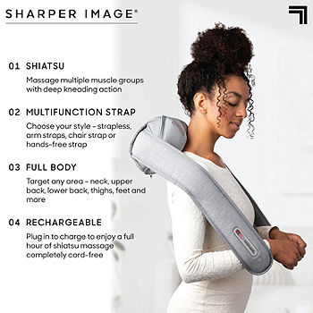 Shiatsu Neck and Back Massager with Soothing Heat Wireless