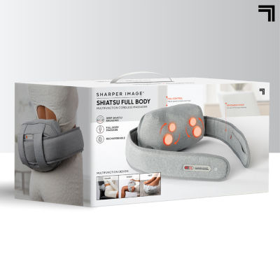 Sharper Image Shiatsu Full Body Multifunction Cordless Massager