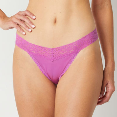 Ambrielle Everyday Lace Thong Panty - JCPenney