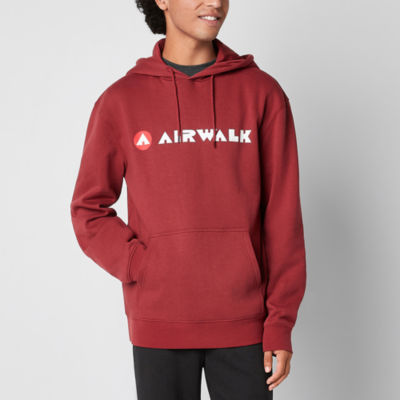 Airwalk Mens Long Sleeve Fleece Hoodie