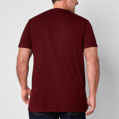 St. John's Bay Super Soft Mens Crew Neck Short Sleeve Big and Tall T-Shirt