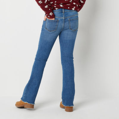 Thereabouts Little & Big Girls Flare Leg Jean, Color: Blue Dream