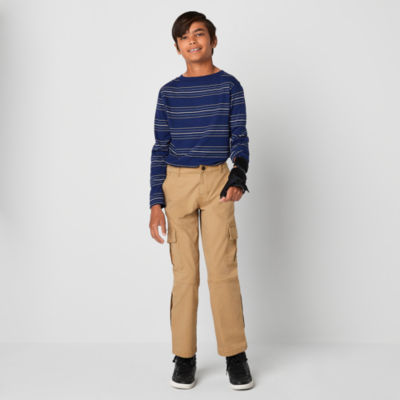 Thereabouts Little & Big Boys Straight Flat Front Pant