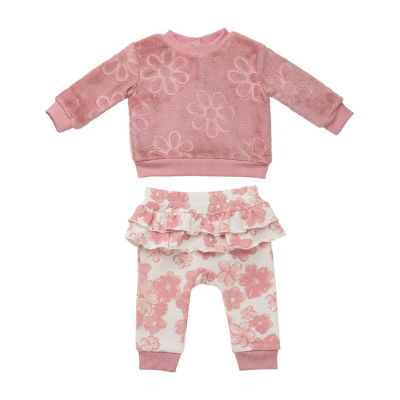 Baby Starters Girls 2-pc. Pant Set