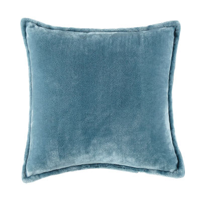 Home Expressions Velvet Plush 2-pack Square Throw Pillow