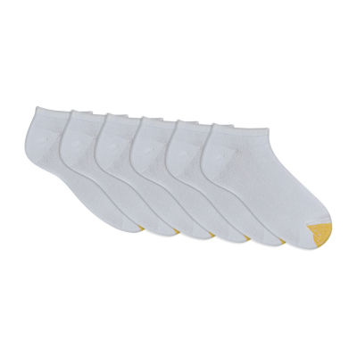 Gold Toe 6 Pair Plus Tall Low Cut Socks Womens