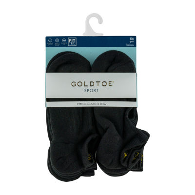 Gold Toe Sport Cushion 6 Pair No Show Socks Womens